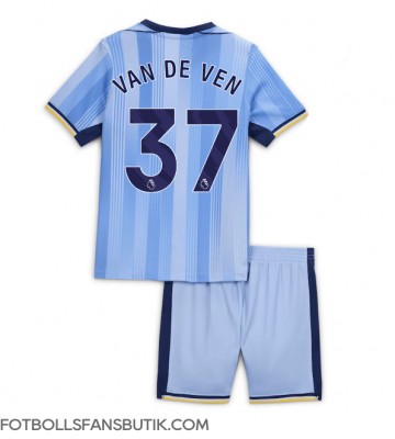 Tottenham Hotspur Micky van de Ven #37 Replika Bortatröja Barn 2024-25 Kortärmad (+ Korta byxor)